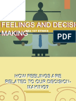 Feelings and Decision Making