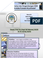 Analisis Kebutuhan Dan Pengembangan SDM