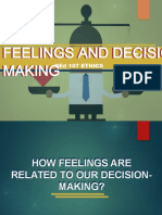 Feelings and Decision Making