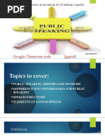 Lect 1-Conversation Vs Public Speaking