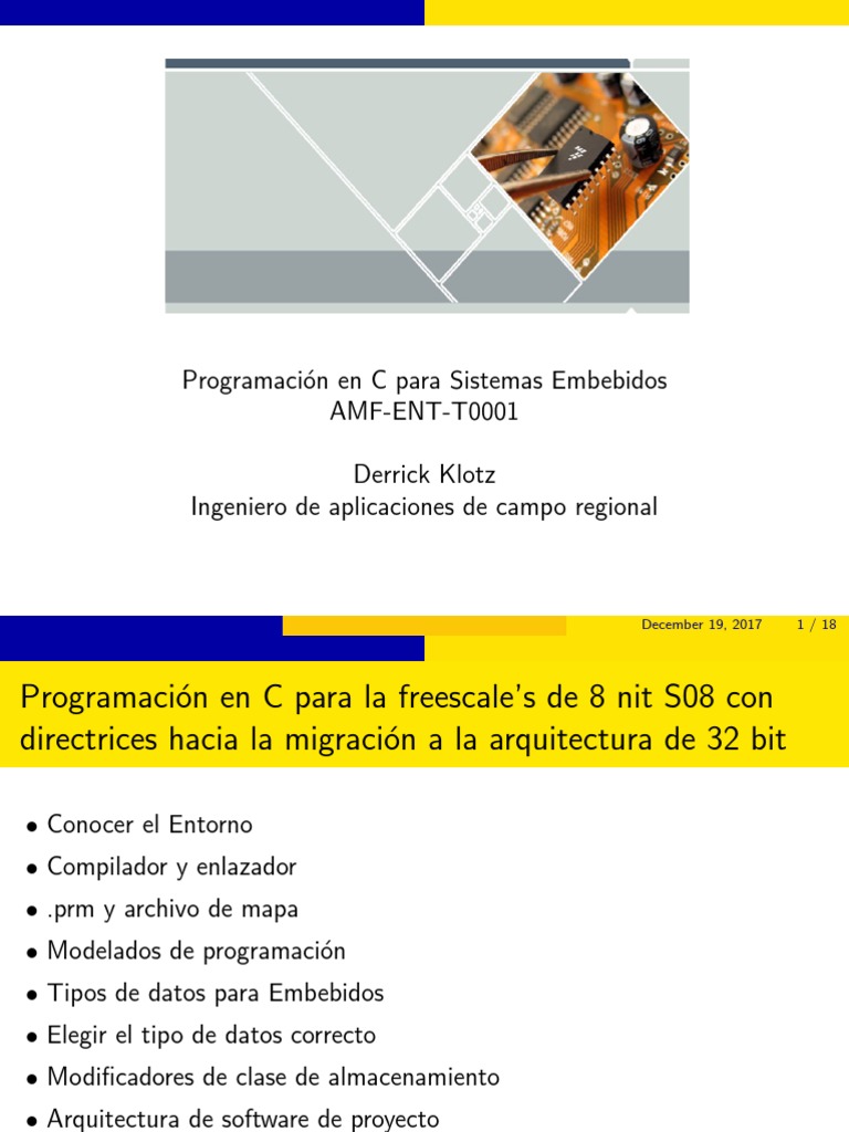 Programación en C para Sistemas Embebidos | PDF | Lenguaje ensamblador ...