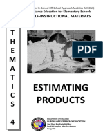 Estimating Products