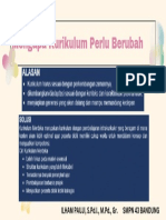 Mengapa Kurikulum Berubah