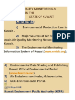 Air Pollution Management in Kuwait111