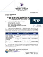 Division Memorandum No. 056, S. 2023