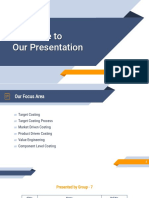 5102 - Presentation On Target Costing