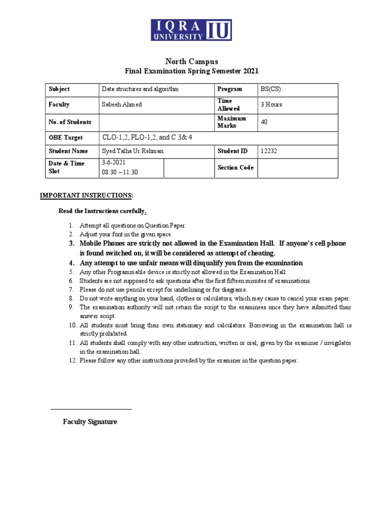 Dsa Theory Final Pdf Computer Science Applied Mathematics