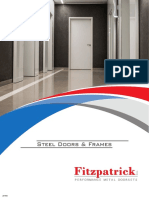 Fitzpatrick Product Catalogue 2020 - Steel Doors-Frames (DS) (ITB)