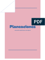 PLANEACIONES - Manual de MCG