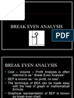 Unit5 Break Even Analysis