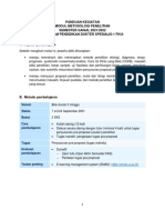 Panduan Kegiatan Modul Metlit Sp1 Gasal 2021-2022