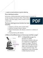 Different Types of Microscope and Its Usage