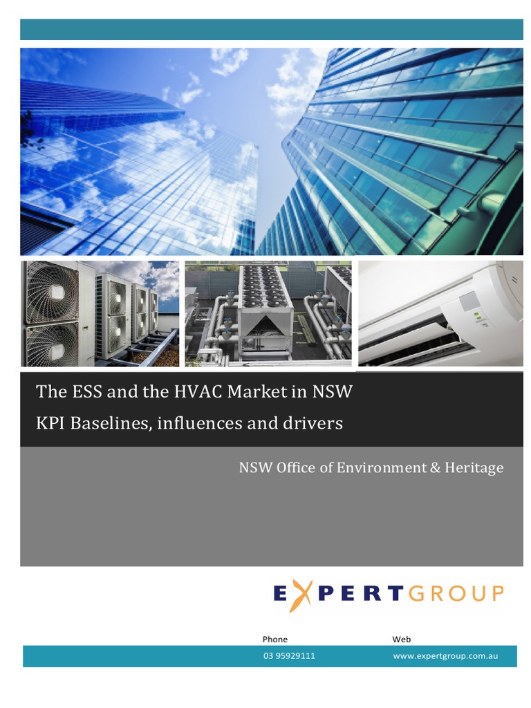 Ess Hvac Market Report PDF Performance Indicator Sales