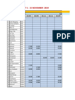 Price List 16 - 30 Nov 2019