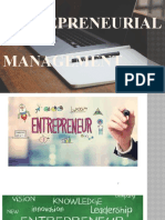 1 MODULE - Entrepreneurial Management
