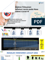 Kebijakan Pelayanan Kesehatan Lansia Pada Masa Pandemi Covid