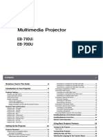 Projector Manual 10267