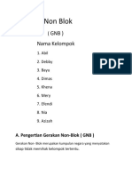 Gerakan Non Blok dan Peran Indonesia