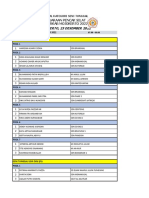 Jadwal Pertandingan Minggu 25 Des 2022