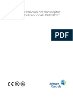 PSP HSM2HOST V1 3 Installation Manual 29010417R003 ES