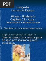 Agua_importancia e Formas de Uso_6ano