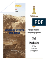 CH 4 Stress Within Soil Mass