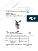 Kcse 1995 Biology Questions