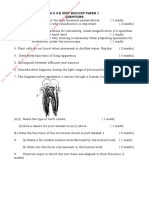 K.C.S.E 2007 BIOLOGY PAPER 1 QUESTIONS