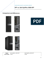 Comparatie Dell OptiPlex 3040 SFF Vs Dell OptiPlex 5050 SFF