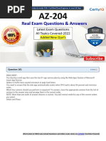 AZ-204 Exam - 1 To 50 | PDF
