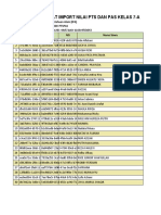 PTS - PAS - Ilmu Pengetahuan Alam (IPA) - 7-A