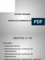 Sector III Política de Comercio Exterior