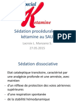 Ketamine Sedation