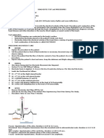 Diagnostic Test and Procedures