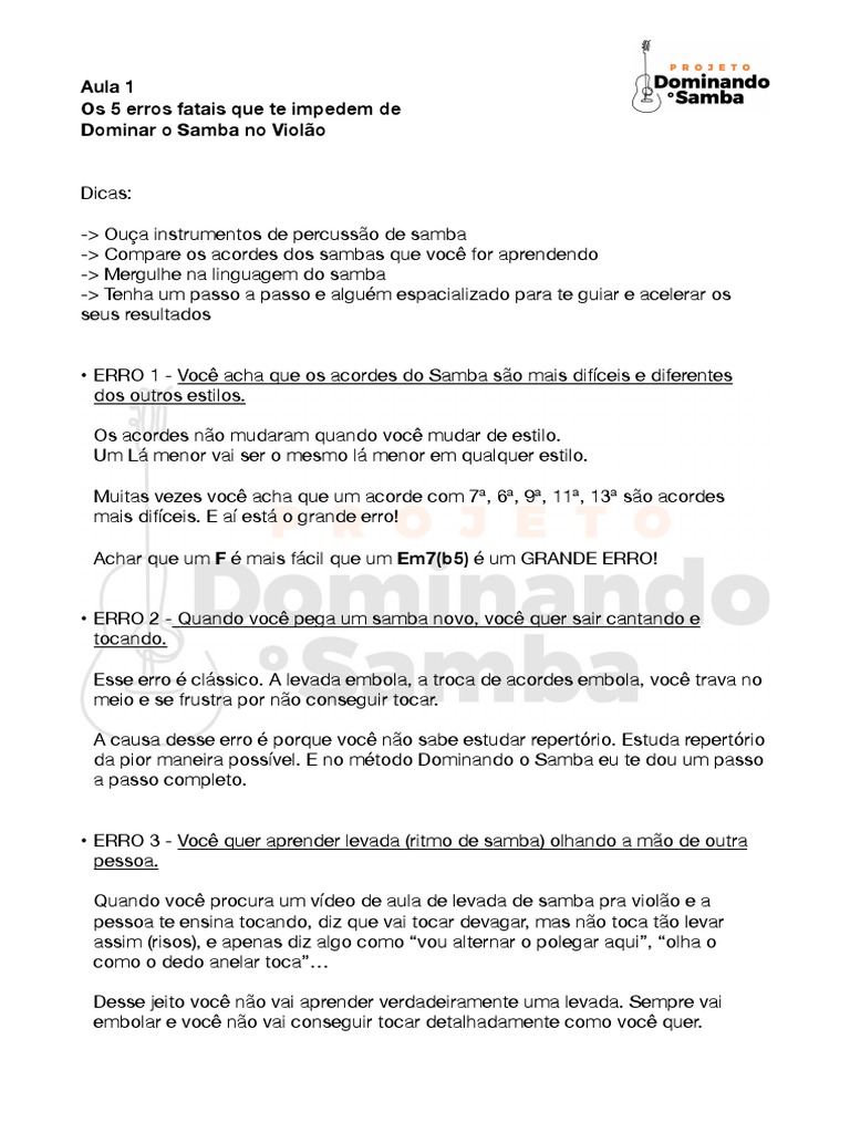 Aula 1 | PDF | Artes Linguísticas e Disciplina