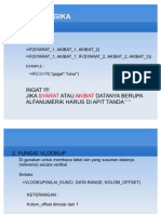 Materi if Lookup