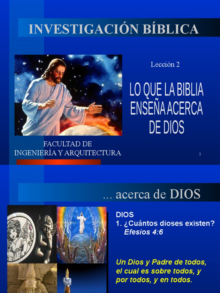 Dios | PDF | Trinidad | Dios