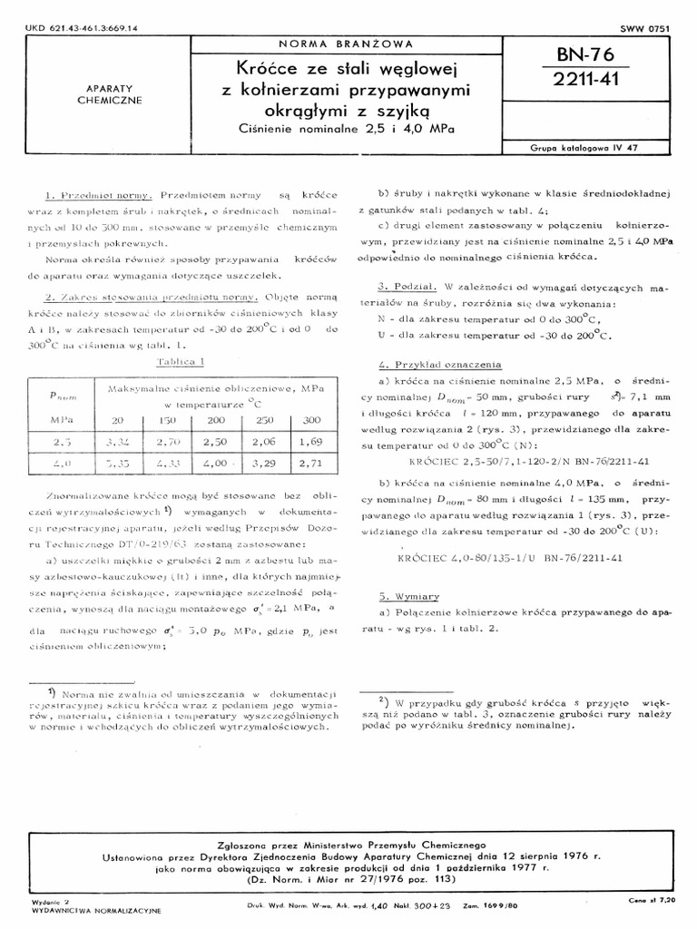 BN 76 2211 41 | PDF