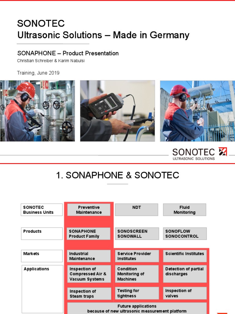 SONAPHONE: Advanced Ultrasonic Solutions | PDF | Ultrasound ...