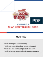 Chapter 1 Introduction To Public Finance STUDENT VNMESE