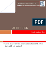 Aurel Vlaicu' University Audit Risk