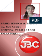 Comp ID Ms Jessica