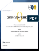 Publication Certificate MDPI Water-15