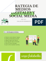 Estrategia de Medios Digitales y Social Media