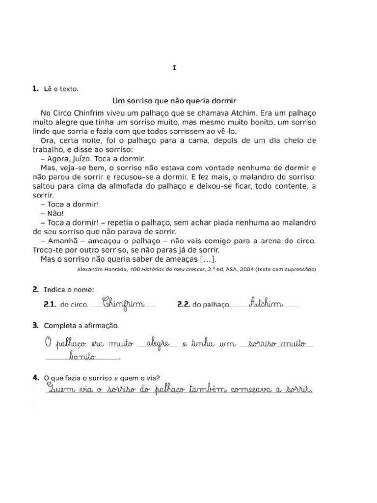 Ficha de Avaliacao Portugues 2 Ano 2 Trimestre Marco Solucoes | PDF