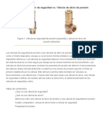 Válvula de Presión de Seguridad vs. Válvula de Alivio de Presión - Tameson - Es