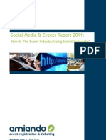 Social Media and Events Report 2011