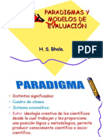 Paradigm As y Modelos de EvaluaciÓn