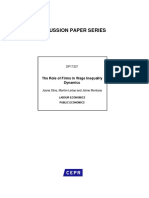 The Role of Firms in Wage Inequality Dynamics