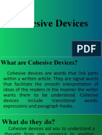 Cohesive Devices